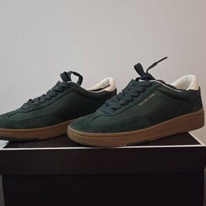Michael Kors Men's Forest Green & Gum Low-Top Sneakers